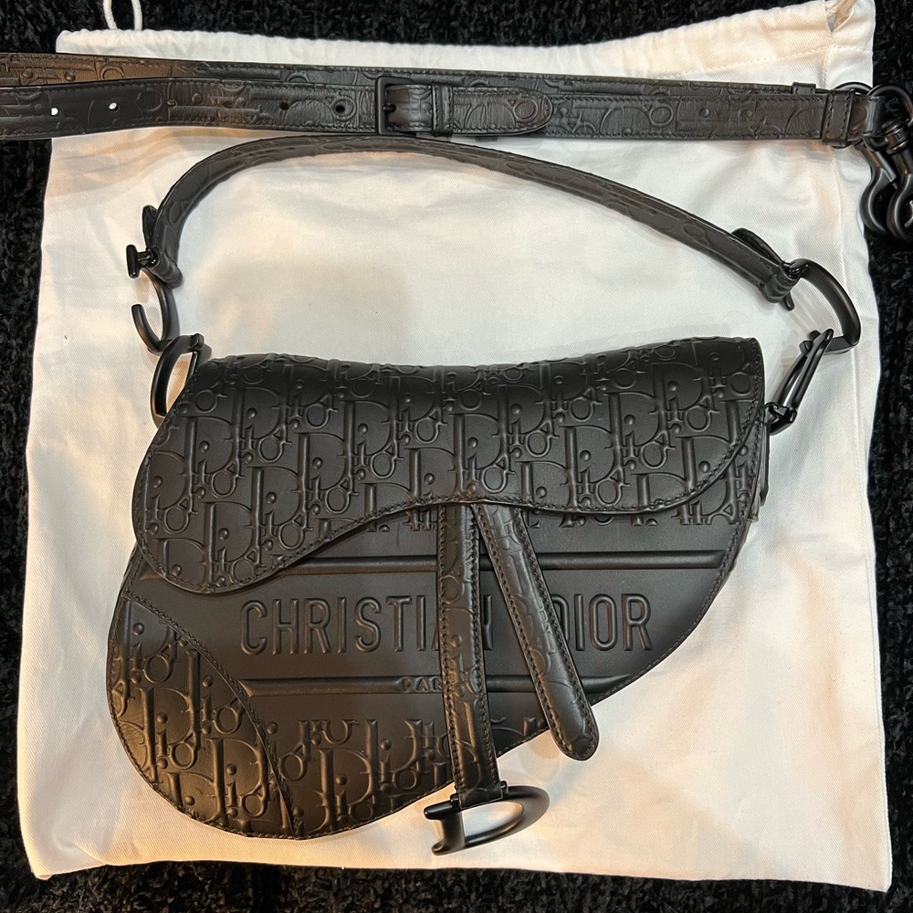 Dior saddle handbag